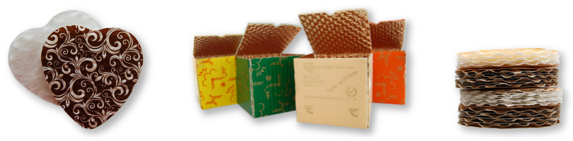cushion pads for confectionery packaging